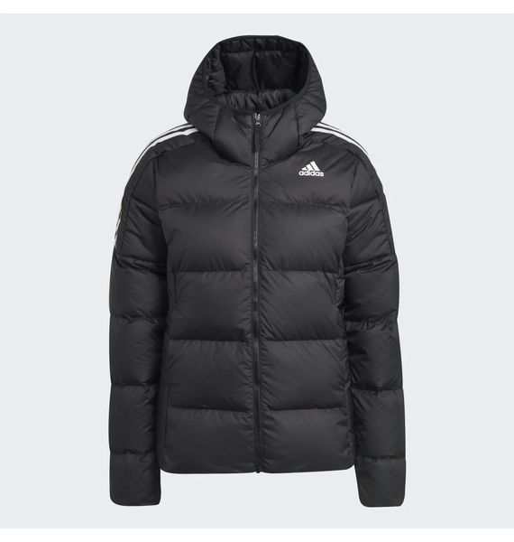 Куртка жіноча Adidas Essentials Midweight Down Hooded Jacket Black Gt9175 (GT9175), XS, WHS, 10% - 20%, 1-2 дні