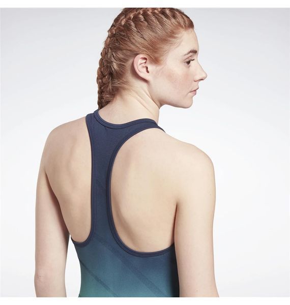 Майка жіноча Reebok United By Fitness Seamless Tank Top Turquoise Gr9036 (GR9036), XS, WHS, 10% - 20%, 1-2 дні