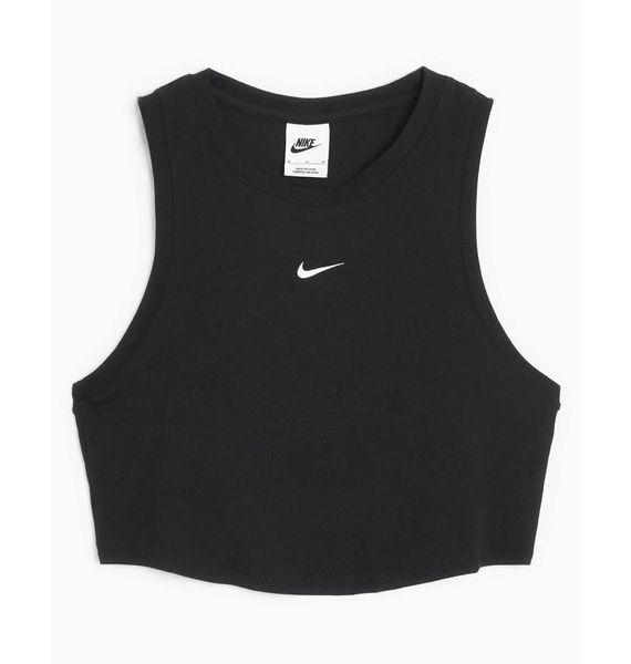 Спортивний топ жіночий Nike Sportswear Chill Knit Women's Tight Cropped Mini (FB8279-010), M, WHS, 40% - 50%, 1-2 дні