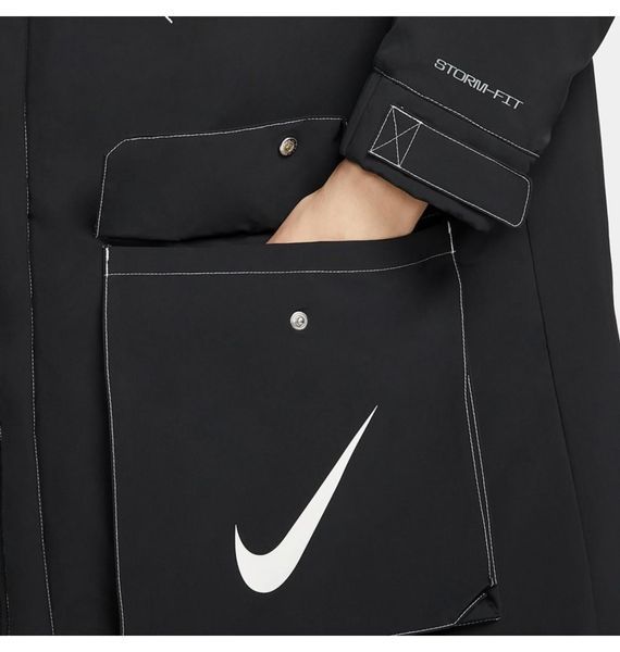 Куртка жіноча Nike Sportswear Storm-Fit Swoosh Hooded Parka Black (DJ1979-010), M, WHS, < 10%, 1-2 дні