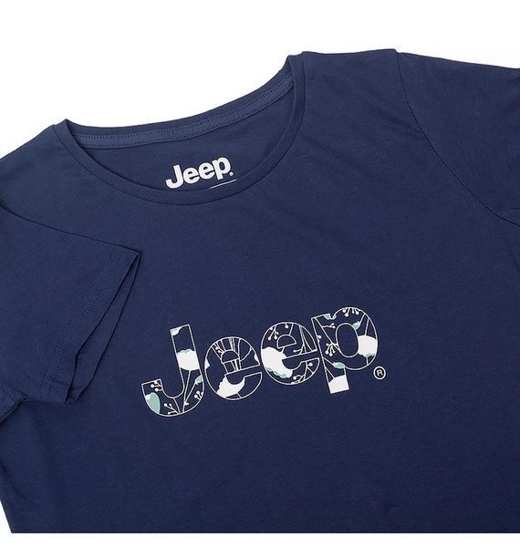 Футболка женская Jeep T-Shirt Botanical Print J22w (O102612-A184), XS, WHS, 20% - 30%, 1-2 дня
