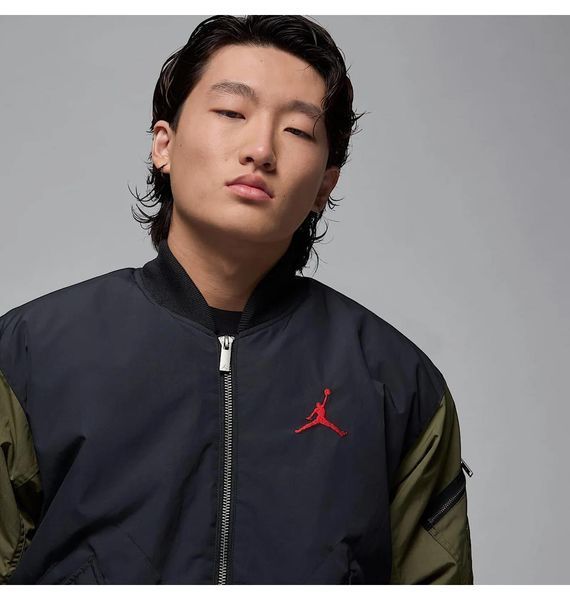 Куртка мужская Jordan Renegade Black/Green (HQ2664-045), L, WHS, > 50%, 1-2 дня