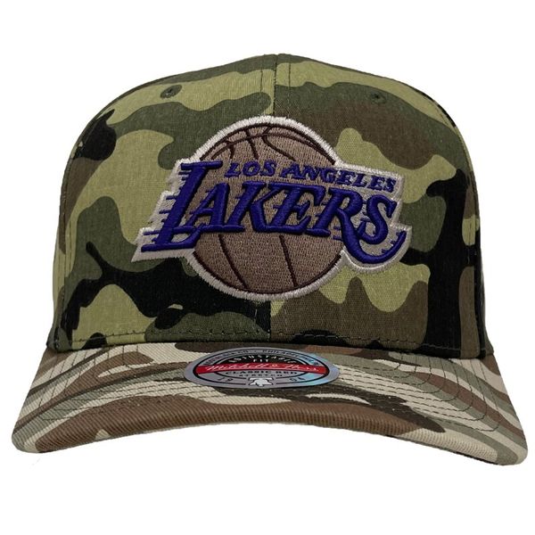 Кепка Mitchell & Ness Nba Los Angeles Lakers Woodland Desert Stretch (6HSSMM19494-LALCAMO), One Size, WHS, 10% - 20%, 1-2 дні