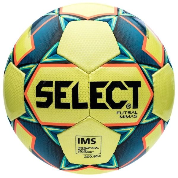 Мяч Select Futsal Mimas Yellow (SELECT MIMAS YELLOW), 4, WHS
