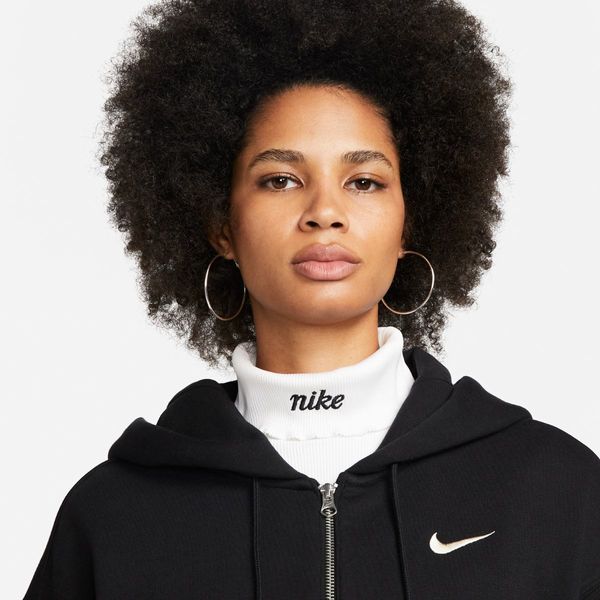 Кофта жіночі Nike W Nsw Style Flc Fz Hoodie Os (DQ5758-010), 2XS, WHS, 30% - 40%, 1-2 дні