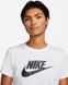 Фотографія Футболка жіноча Nike Club Ss Tee Icn Ftra (DX7906-100) 3 з 4 в Ideal Sport