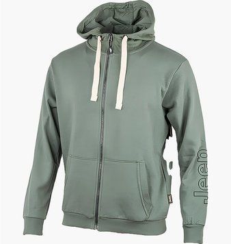 Кофта чоловіча Jeep Jeep Hooded Sweatshirt Full Zip Sleeve Embroidery (O102571-E850), XL, WHS, 20% - 30%, 1-2 дні