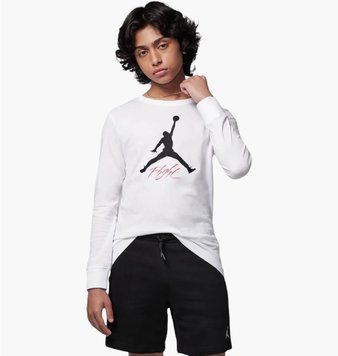 Свитер детской Jordan Baseline Flight Long Sleeves Tee (85C892-001), 4, WHS, < 10%, 1-2 дня