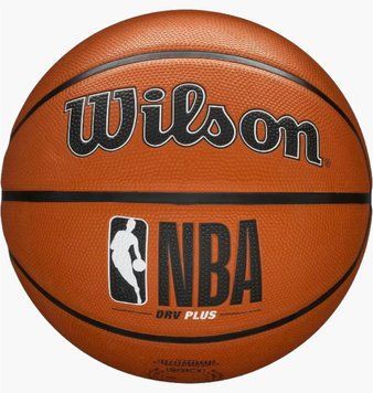 Баскетбольный мяч Wilson Nba Drv Plus (WTB9200XB05), 5, WHS, < 10%, 1-2 дня