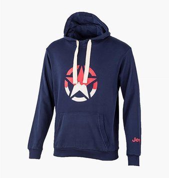 Кофта чоловіча Jeep Hooded Sweatshirt Star (O102568-A184), L, WHS, 20% - 30%, 1-2 дні