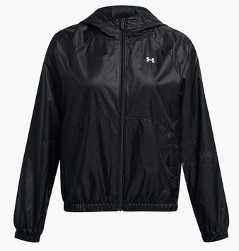 Вітровка жіноча Under Armour Sport Windbreaker Jkt Black (1382698-001), M, WHS, < 10%, 1-2 дні