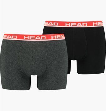 Трусы-боксерки мужские Head Basic Boxer 2P (701202741-011), L, WHS, < 10%, 1-2 дня