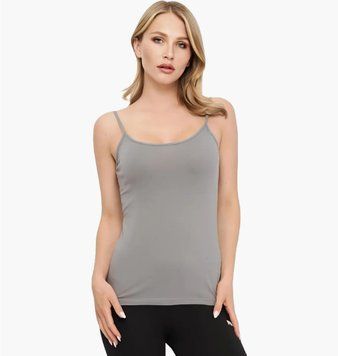 Майка жіноча Kappa Canotta Spalla Stretta (K2301-GRIGIOUNITO), L, WHS, < 10%, 1-2 дні
