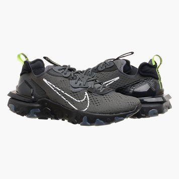 Кросівки чоловічі Nike React Vision Men's Shoes - Grey (DZ4498-001), 40.5, WHS, 30% - 40%, 1-2 дні