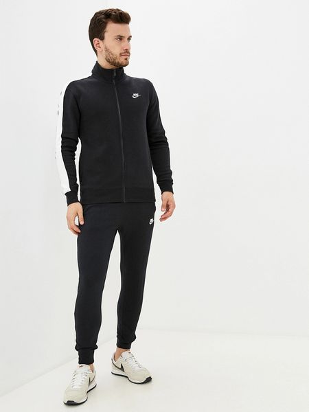 Бомбер чоловічий Nike Sportswear Club Brushed-Back Jacket (DD7010-010), M, OFC, 30% - 40%, 1-2 дні