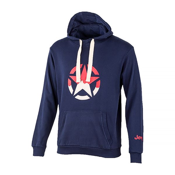 Кофта чоловічі Jeep Hooded Sweatshirt Star (O102568-A184), L, WHS, 10% - 20%, 1-2 дні