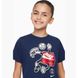 Фотографія Футболка дитяча Nike Psg U Nk Character Tee (FZ0166-410) 3 з 4 в Ideal Sport