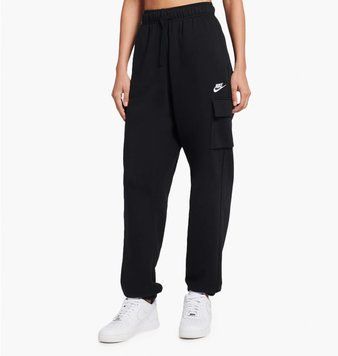 Брюки жіночі Nike Nsw Club Fleece Cargo Pants Black Dq5196-010 (DQ5196-010), L, WHS, 30% - 40%, 1-2 дні