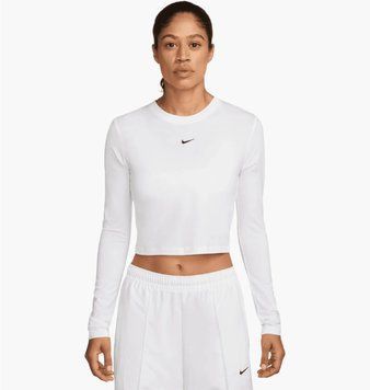 Кофта жіночі Nike Nsw Nk Chll Knt Ls Crp White (HF5322-102), M, WHS, 20% - 30%, 1-2 дні