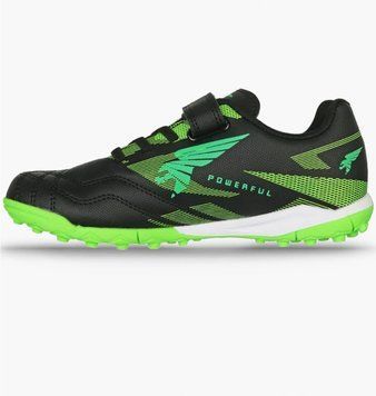 Сороконіжки дитячі Joma Powerfull Tf Jr Black/Green (POJS2601TFV), 30, WHS, 1-2 дні