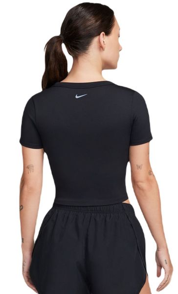 Майка женская Nike One Fitted Dri-Fit Short Sleeve Top (FN2804-010), S, WHS, 1-2 дня