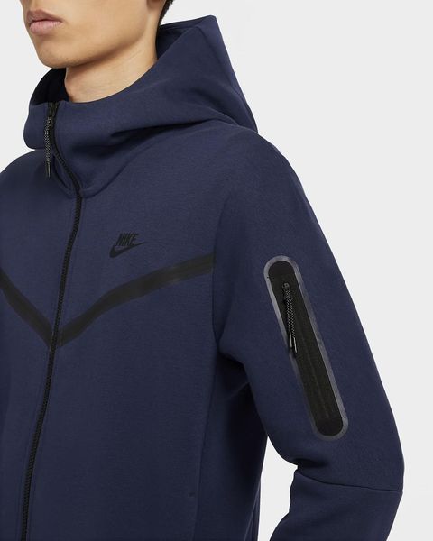 Бомбер унісекс Nike Nsw Tech Fleece Hoodie Fz (CU4489-410), XL, WHS, 30% - 40%, 1-2 дні