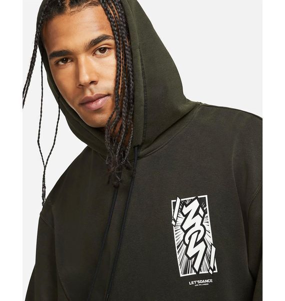 Бомбер мужской Jordan Zion Df Perf Flc Hoodie (DH0598-010), M, WHS, 10% - 20%, 1-2 дня
