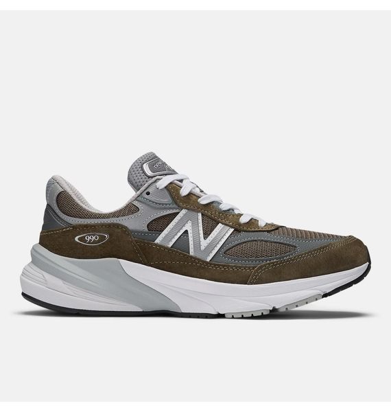 Кросівки чоловічі New Balance 990V6 Olive (U9900G6), 42, WHS, 1-2 дні