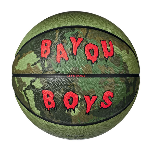 М'яч Jordan Zion 'Bayou Boys' All-Court Basketball Ball (Size 7) (J1004141-965), One Size, WHS