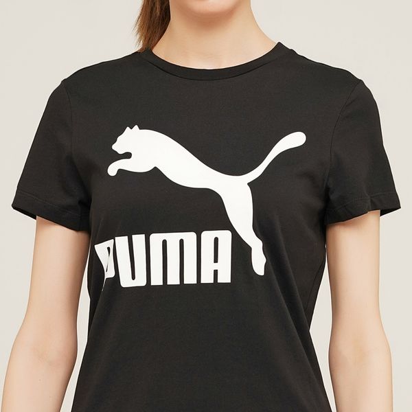 Футболка женская Puma Classics Logo Tee (530076-01), S, WHS, 1-2 дня