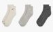 Фотографія Шкарпетки Nike Everyday Plus Cushioned Training Ankle Socks (3 Pairs) (SX6890-991) 2 з 3 в Ideal Sport