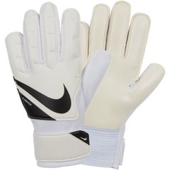Футбольні рукавиці унісекс Nike Goalkeeper Match Junior (CQ7795-100), 3, WHS, < 10%, 1-2 дні