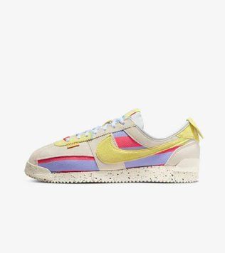 Кроссовки унисекс Nike Cortez X Union 'Lemon Frost' (DR1413-100), 39, WHS, 1-2 дня