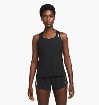 Майка женская Nike Dri-Fit Adv Aeroswift Black Dm7551-010 (DM7551-010), XS, WHS, > 50%, 1-2 дня