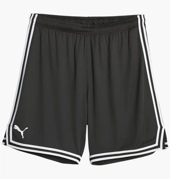 Шорти чоловічі Puma Hoops Team Basketball Black/White (676629-01), L, WHS, 1-2 дні