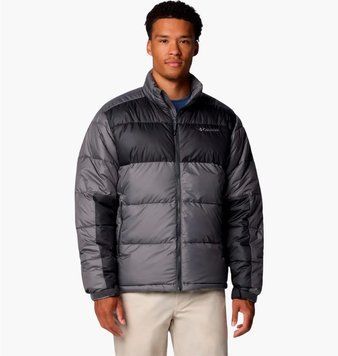 Куртка мужская Columbia Pike Lake Ii Grey/Black (2050941-024), XL, WHS, 1-2 дня