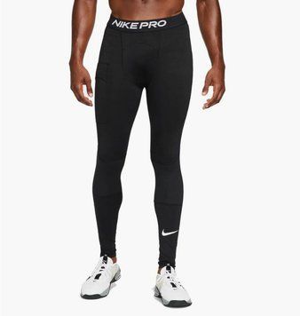Термобелье мужское Nike M Np Df Warm Tght (DQ4870-010), M, WHS, 10% - 20%, 1-2 дня