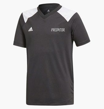Футболка дитяча Adidas Predator Yb Ftb Jersey Black (CF7319), 110 CM, WHS, < 10%, 1-2 дні