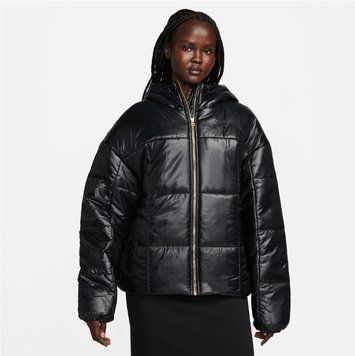 Куртка жіноча Nike W Nsw Pe Shine Puffer (FB8769-010), M, WHS, 1-2 дні
