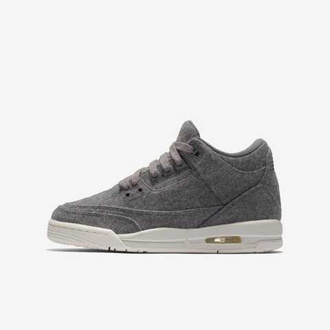 Air jordan 3 hot sale retro wool bg