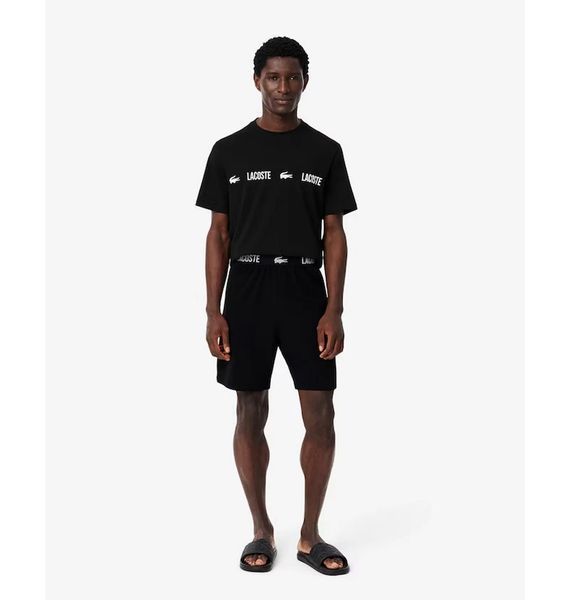 Шорти чоловічі Lacoste Repeat Waistband Shorts Black (GH8303-00-031), S, WHS, 10% - 20%, 1-2 дні