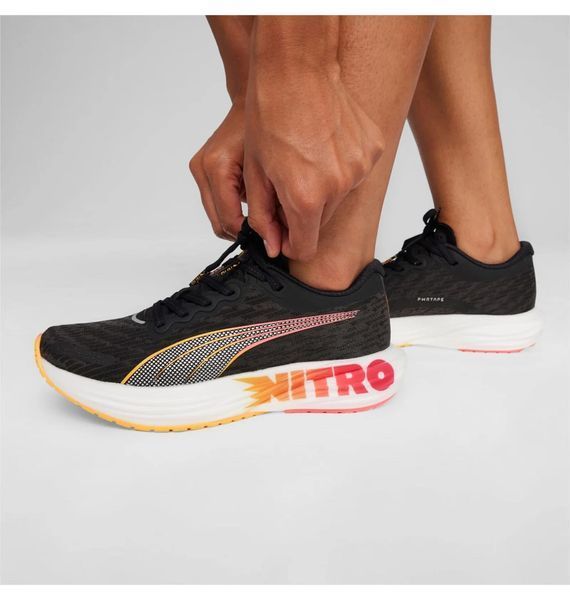 Кроссовки женские Puma Deviate Nitro 2 Black (309698-01), 38.5, WHS, 1-2 дня