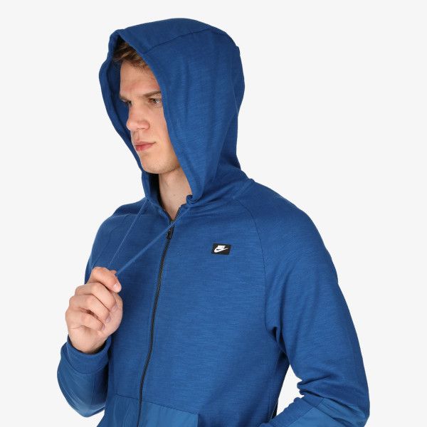 Бомбер мужской Nike Nsw Essential Full-Zip Hoodie (DM4580-476), M, OFC