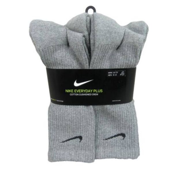 Шкарпетки Nike Everyday Cushcrw (SX7666-0646), 38-42, WHS, 1-2 дні
