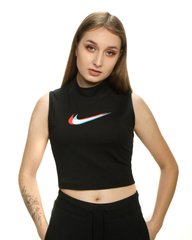 Майка жіноча Nike Sportswear Mock-Neck (DM4602-010), M, WHS