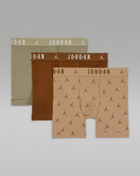Труси-боксерки чоловічі Jordan Flight Cotton Essentials Boxer Briefs (3-Pack) (JM0839-X0L), M, WHS, 1-2 дні