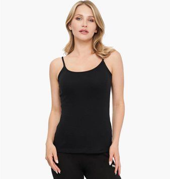 Майка жіноча Kappa Top Liscio Spalla Stretta (K2306-NERO), L, WHS, < 10%, 1-2 дні