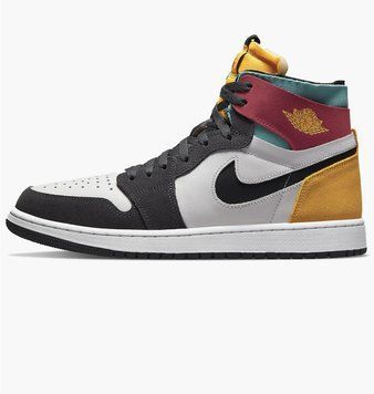 Кросівки чоловічі Jordan 1 Zoom Air Cmft White/Black Ct0978-016 (CT0978-016), 41, WHS, 1-2 дні