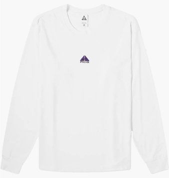 Кофта чоловіча Nike Acg Lungs T-Shirt White (DR7753-122), XL, WHS, 10% - 20%, 1-2 дні