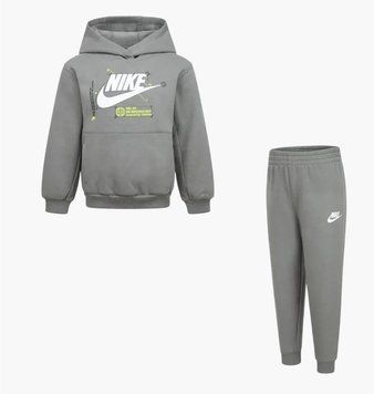 Спортивный костюм детской Nike Kids Knb B Nsw Hbr Futura Po Pant S (86M350-G3F), 3, WHS, < 10%, 1-2 дня
